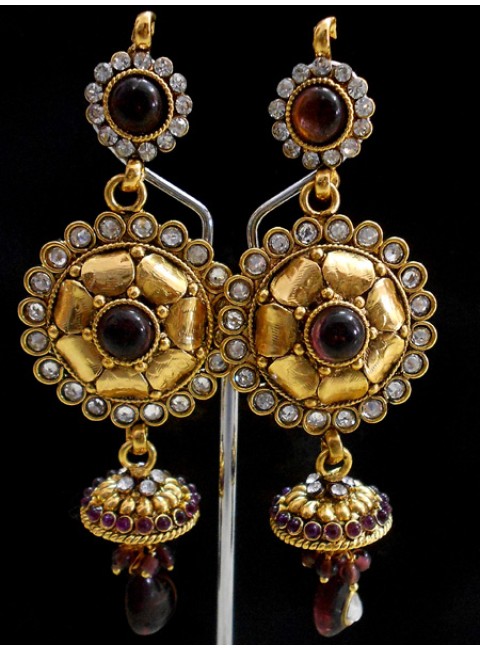 Polki Earrings